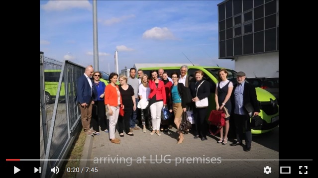 International Work Group at LUG Light Factory in Zielona Gora, Poland