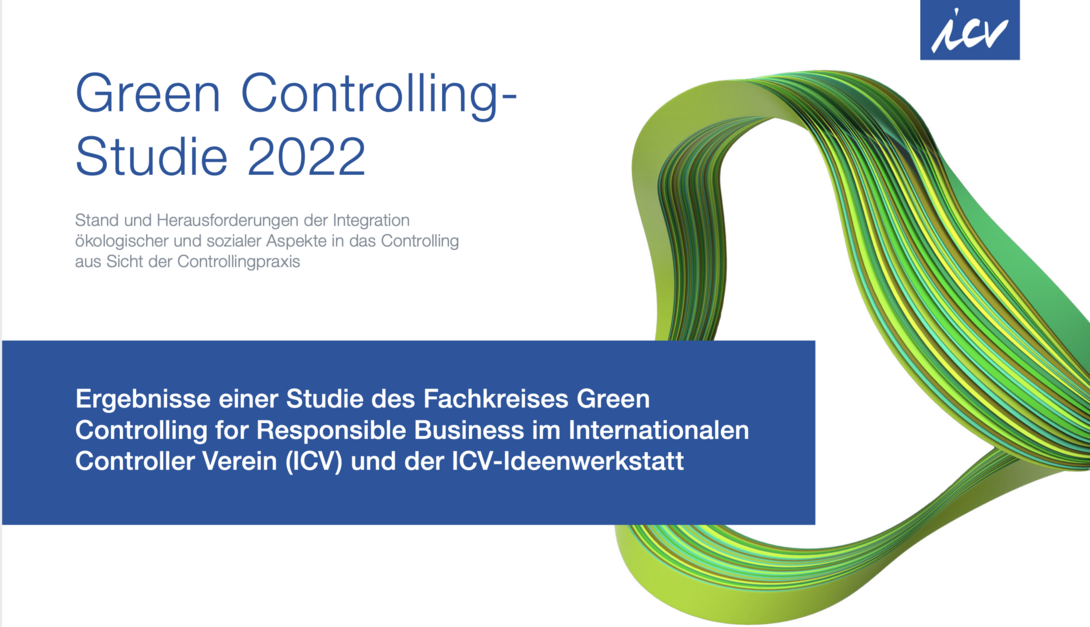 ICV Green Controlling-Studie steht jetzt zum Download bereit German version of the ICV Green Controlling Study is now available for download