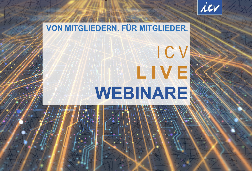ICV Live Webinar: Austausch zum Thema Compliance & Controlling