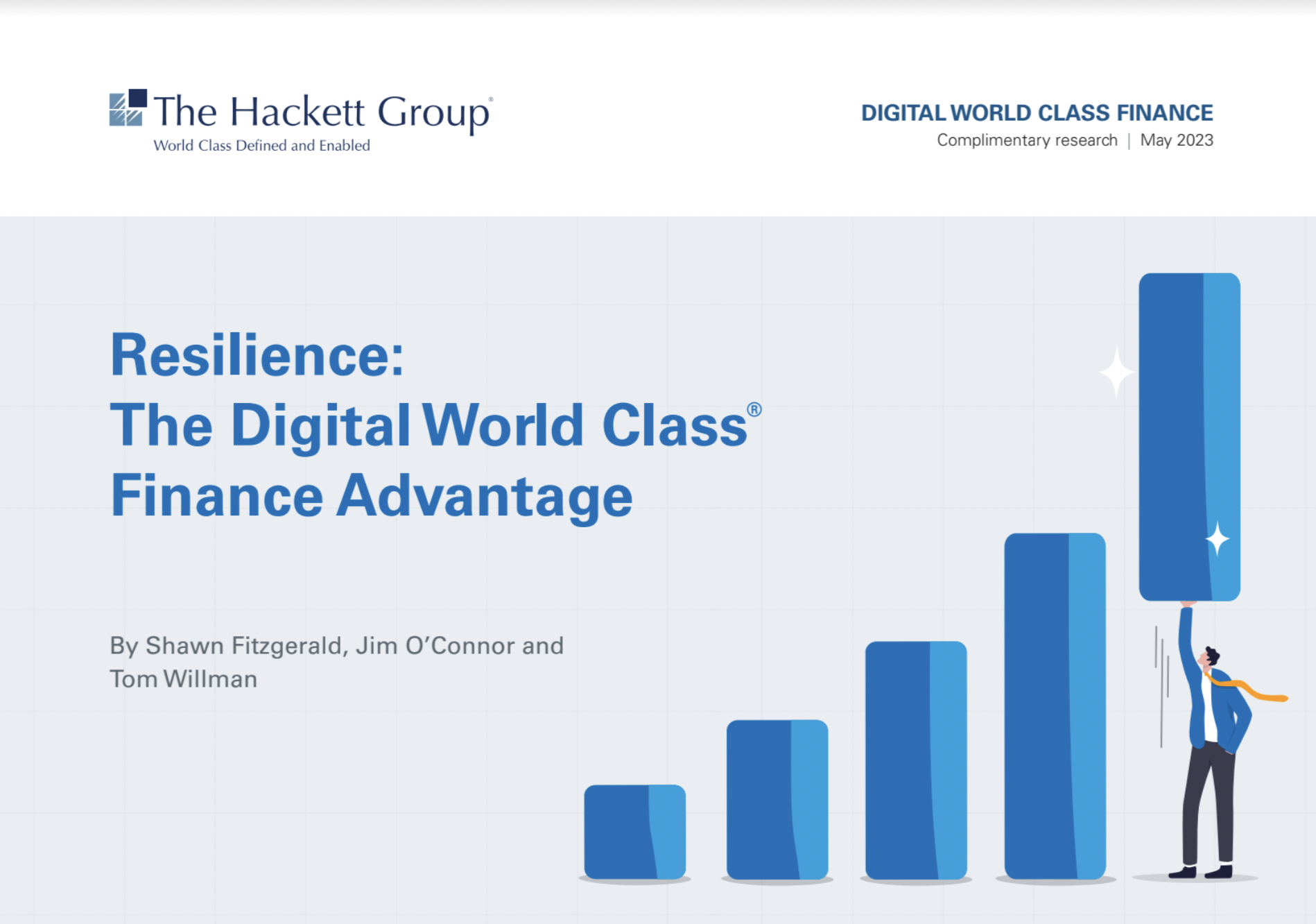 Digital World Class steigert Resilienz von Finance Digital World Class increases the resilience of finance