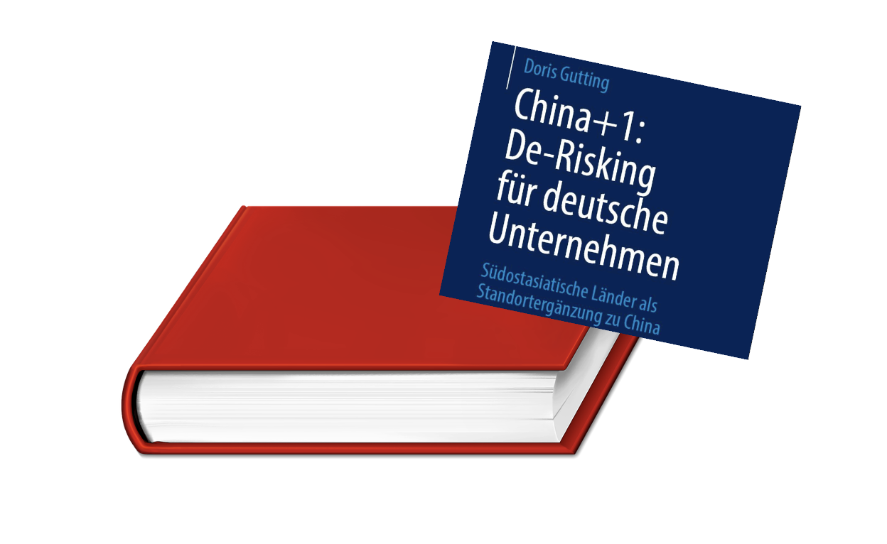 ICV Buchempfehlung: China+1: De-Risking für deutsche Unternehmen ICV book recommendation: China+1: De-Risking for German companies (German)